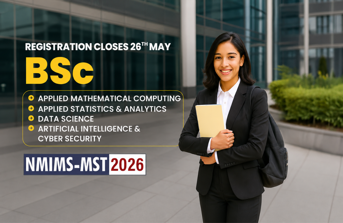 NMIMS MST Mobile Banner - B.Sc. Mathematics and Analytics Programs